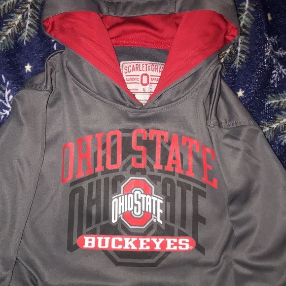 Scarlet & Gray OSU hoodie - Picture 2 of 3